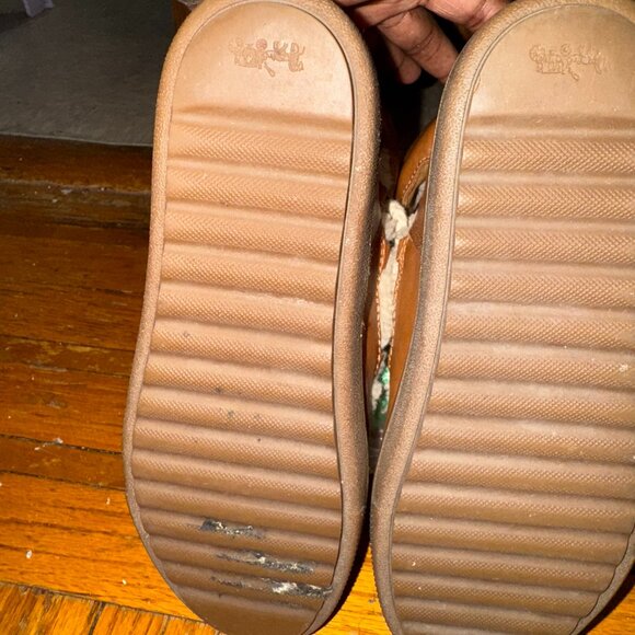 COACH Monroe Shearling Leather Hidden Wedge Women's Ankle Boot - Picture 6 of 6